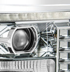 11-16 Ford F-250/350/450/550 Super Duty PRO-Series Halogen Projector Headlights Chrome - Apollo Off-Road