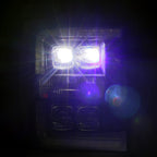 11-16 Ford SuperDuty NOVA-Series LED Projector Headlights in Chrome - Apollo Off-Road