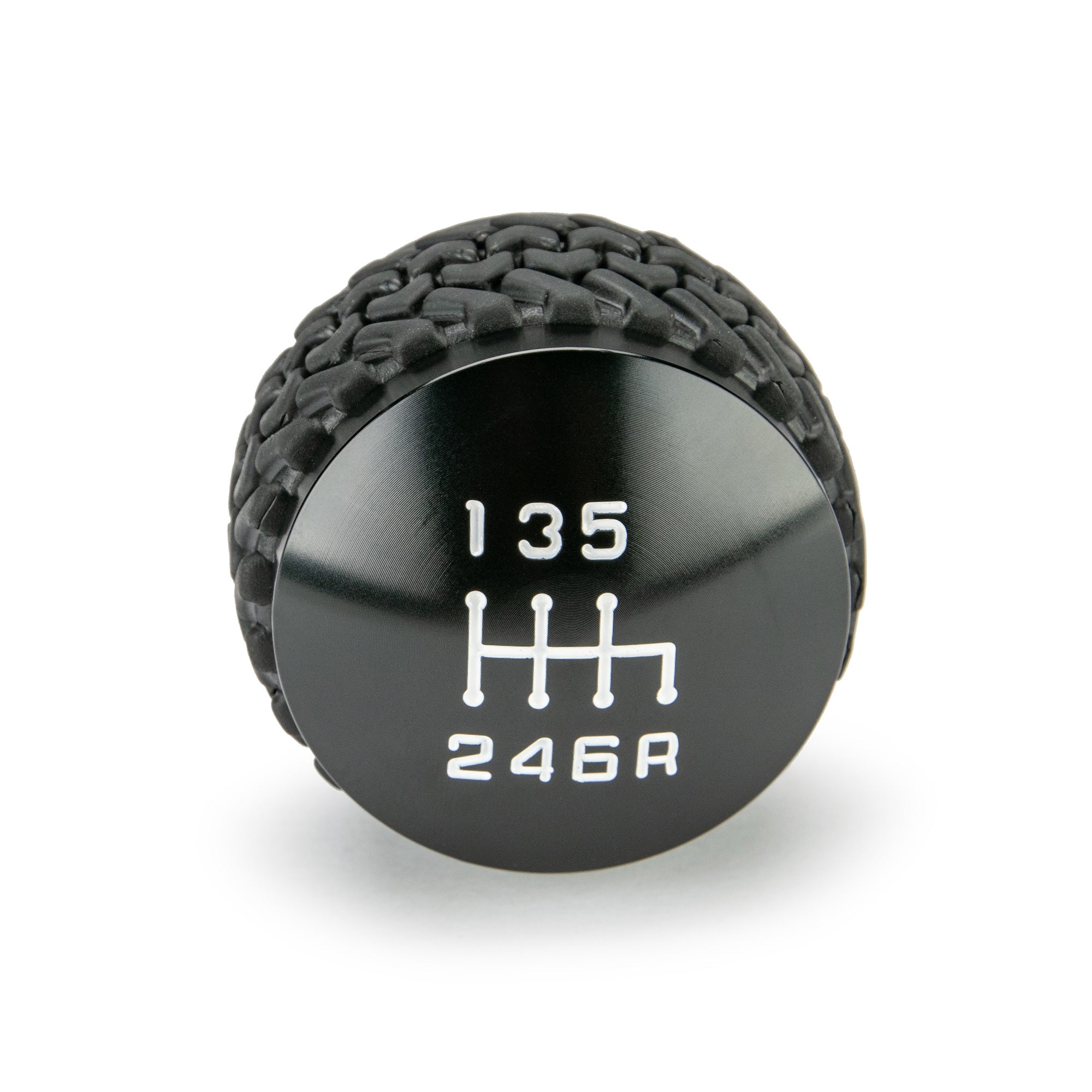 11-18 Jeep JK 6-Speed Shift Knob; Black - Apollo Off-Road