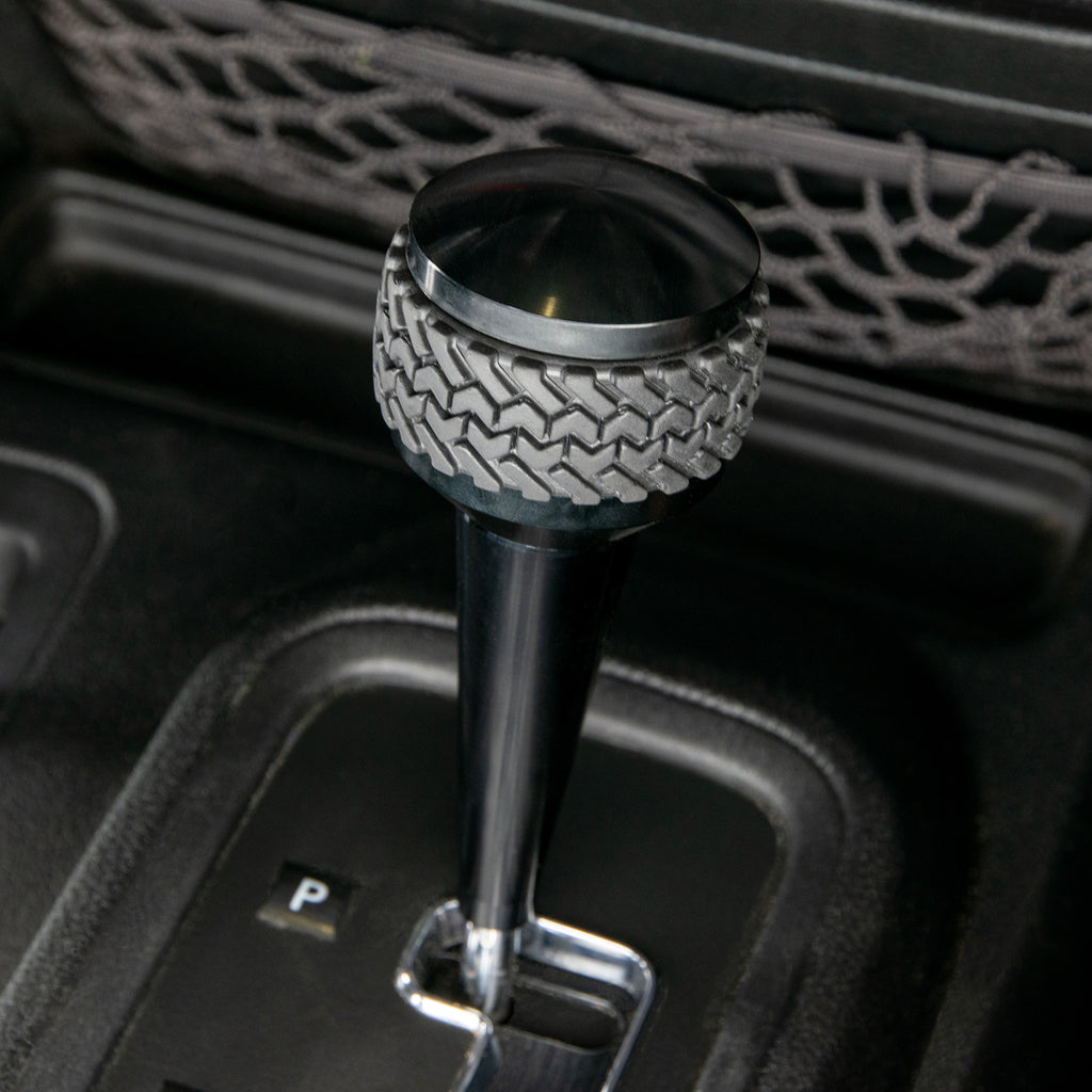 11-18 Jeep JK Auto Trans Shift Knob; Black - Apollo Off-Road