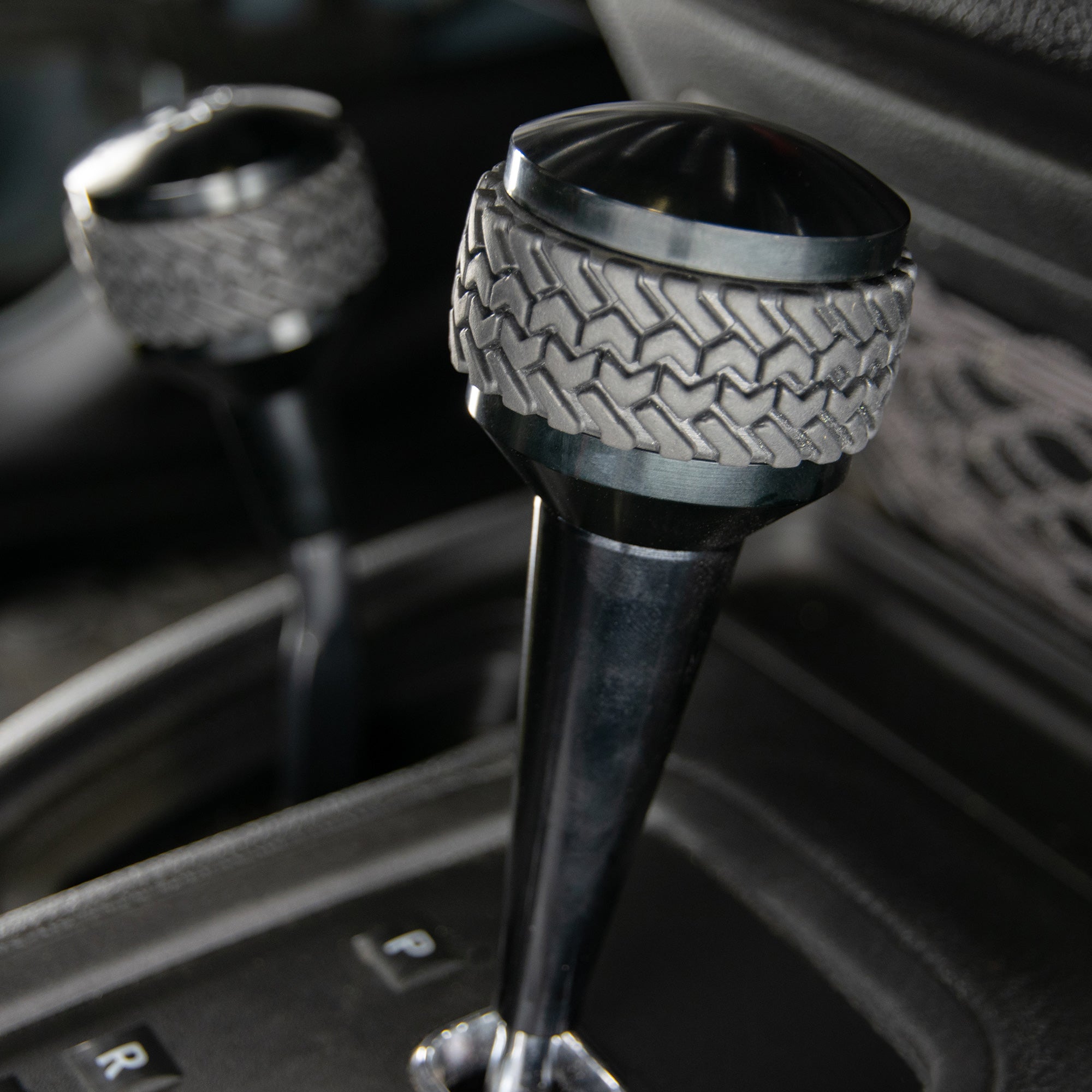 11-18 Jeep JK Auto Trans Shift Knob; Black - Apollo Off-Road