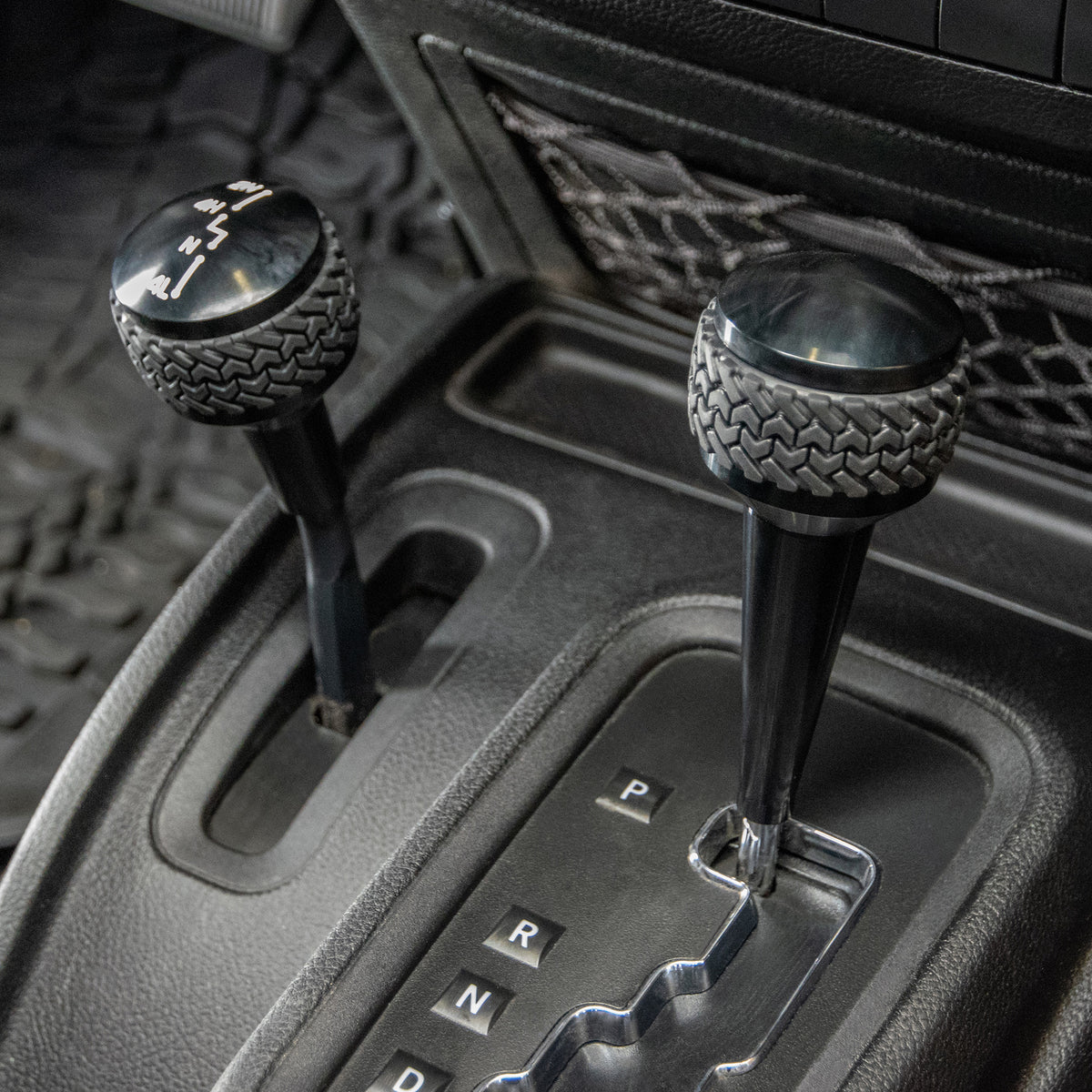 11-18 Jeep JK Auto Trans Shift Knob; Black - Apollo Off-Road