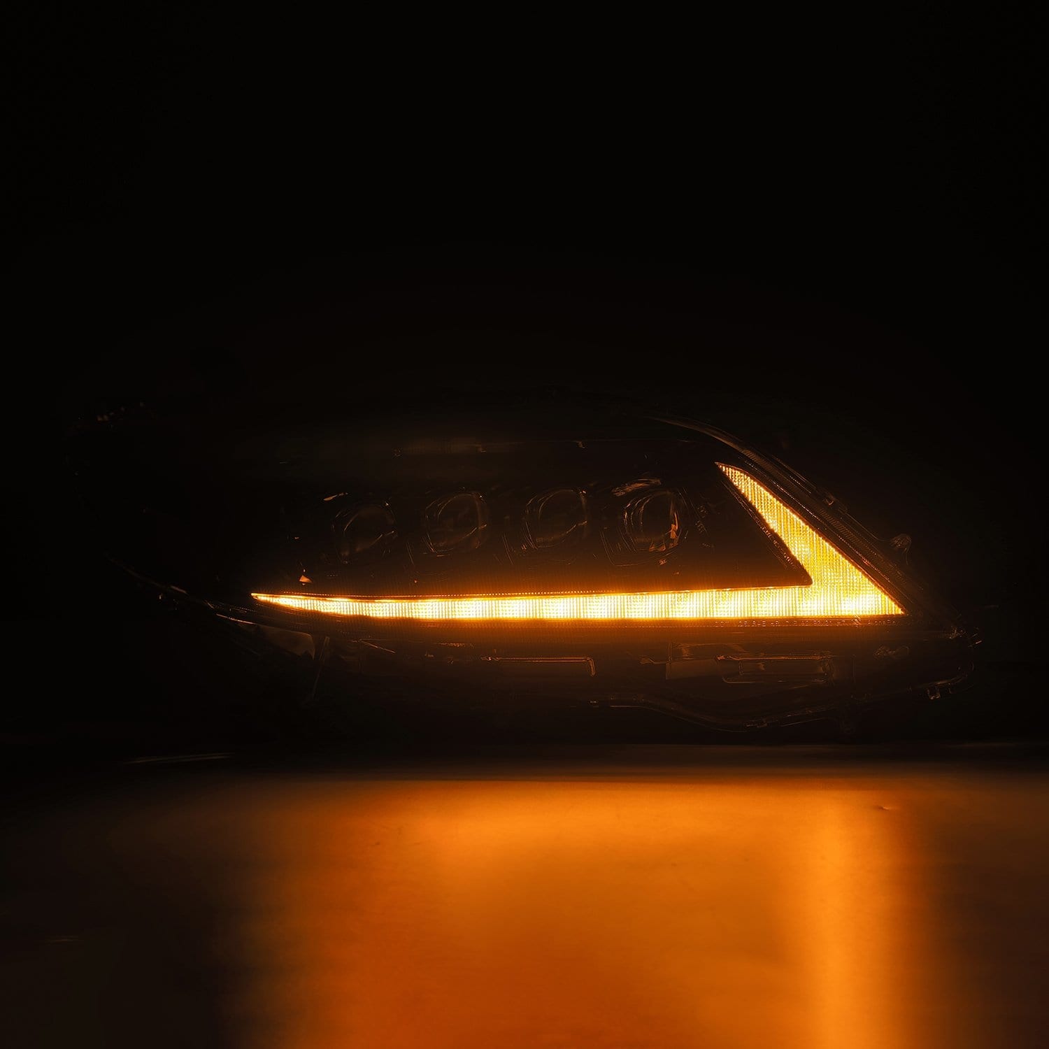 11-20 Toyota Sienna NOVA-Series LED Projector Headlights in Alpha-Black - Apollo Off-Road
