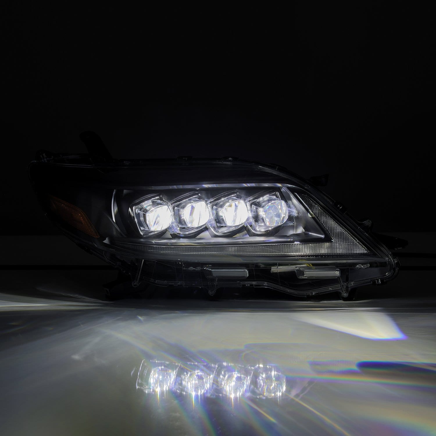 11-20 Toyota Sienna NOVA-Series LED Projector Headlights in Black - Apollo Off-Road