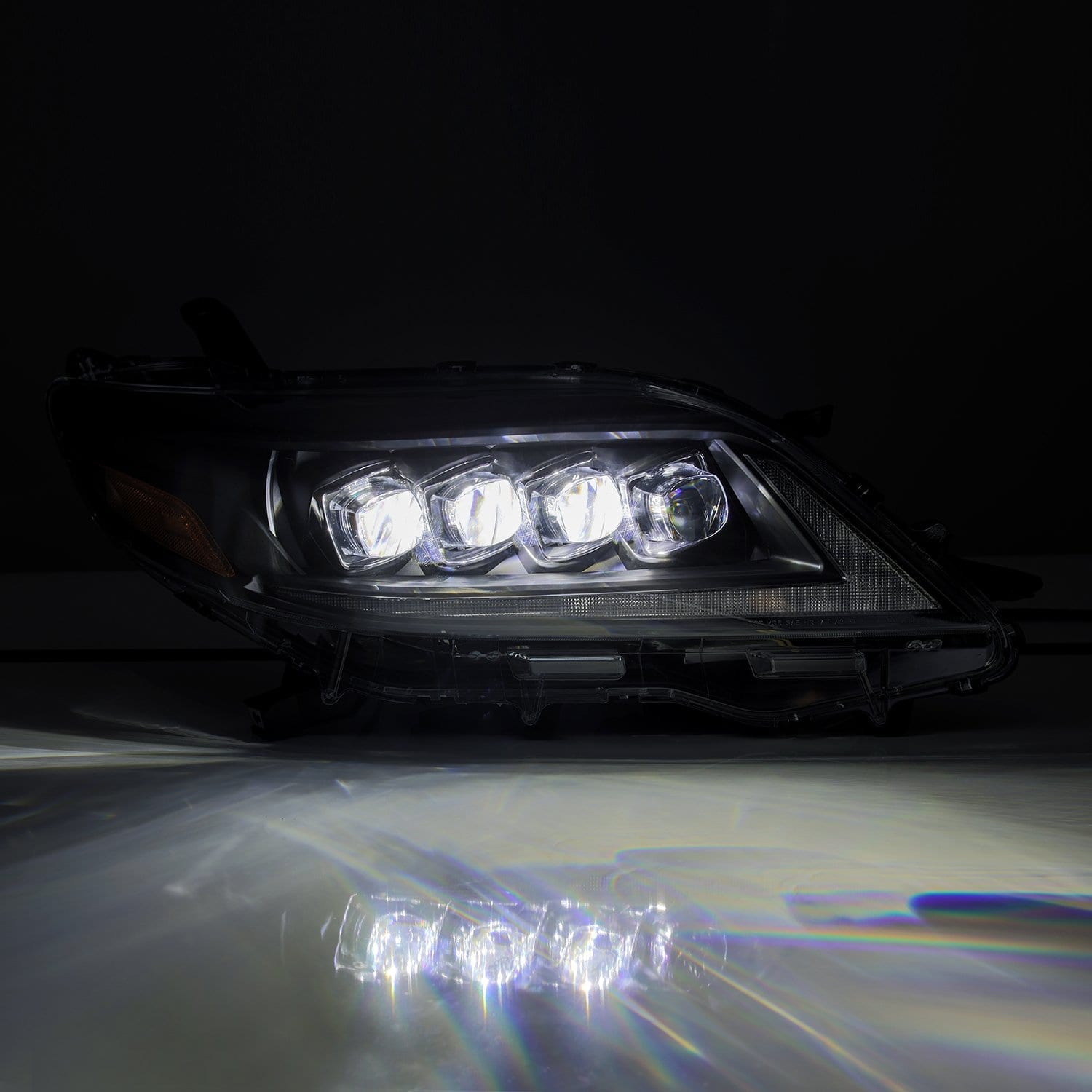 11-20 Toyota Sienna NOVA-Series LED Projector Headlights in Black - Apollo Off-Road