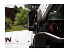Trail Mirror Rectangular 18-Present Jeep Wrangler / Gladiator Rugged Ridge