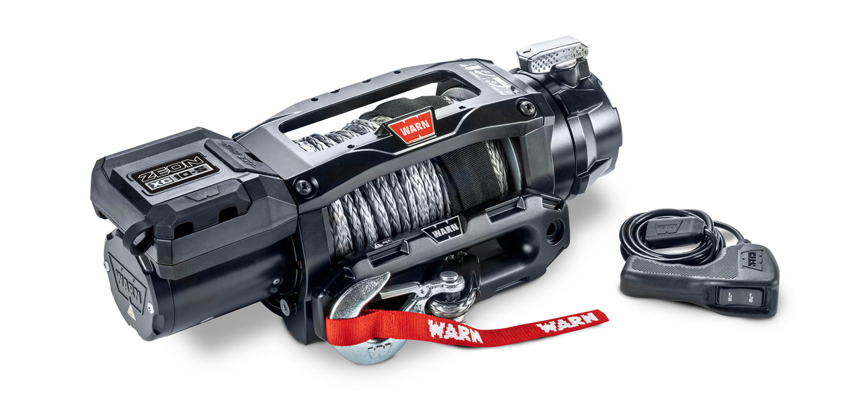 ZEON XC 10-S Winch, 3/8 in x 100 ft Spydura Synthetic Rope