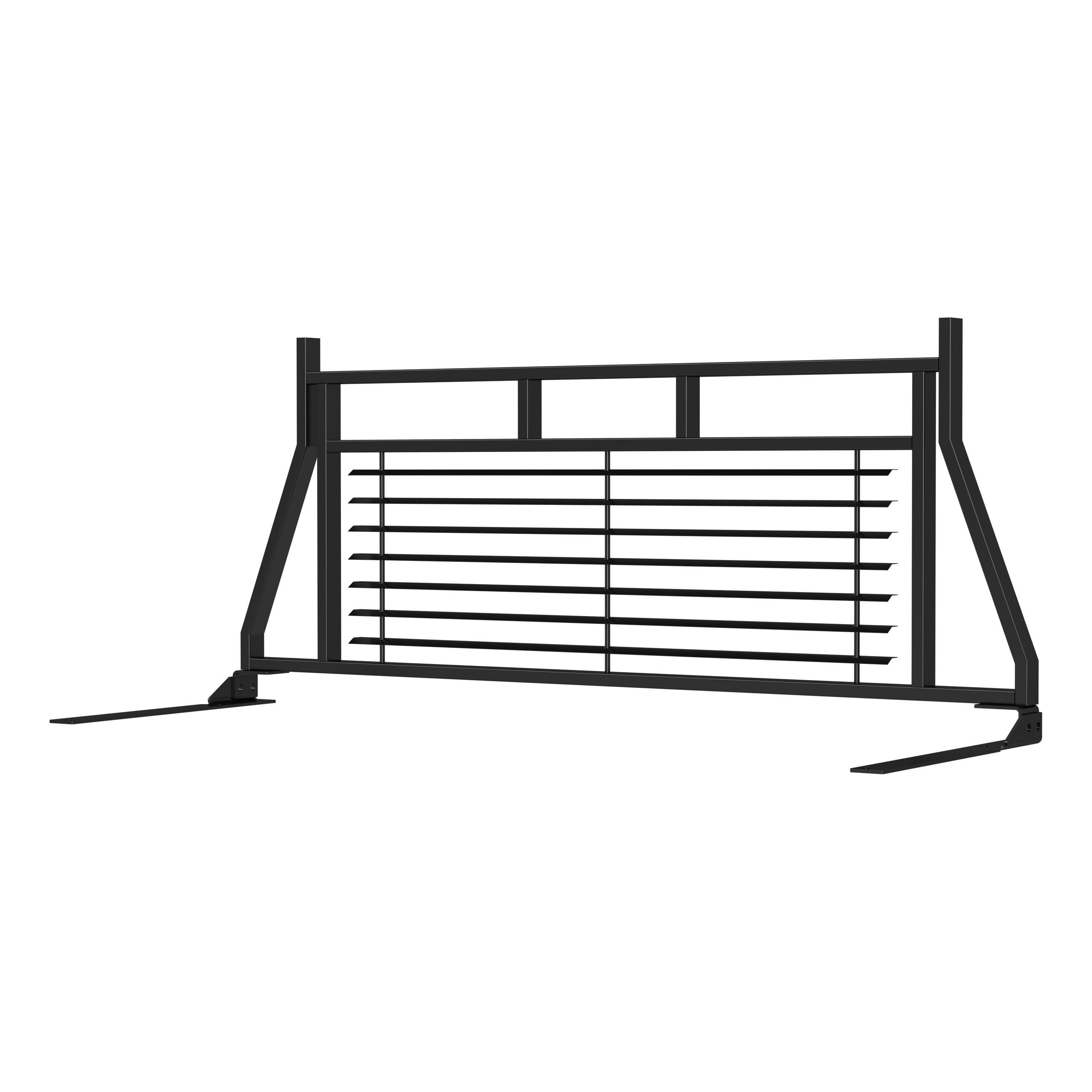 ARIES Classic Black Steel Headache Rack, 1999-2016 Ford F-250/F-350 Super Duty, 2008-2016 Ford F-450 Super Duty