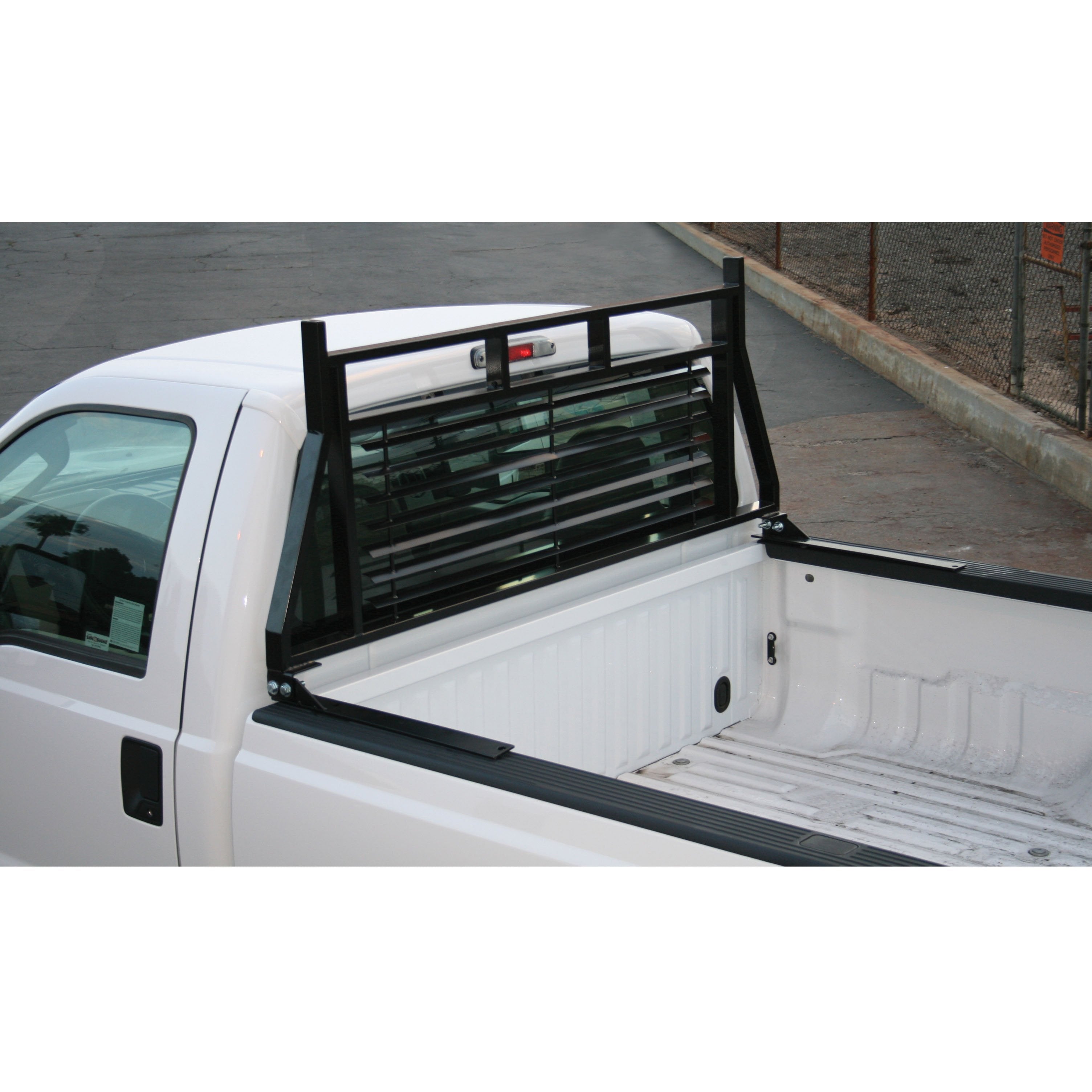 ARIES Classic Black Steel Headache Rack, 1999-2016 Ford F-250/F-350 Super Duty, 2008-2016 Ford F-450 Super Duty
