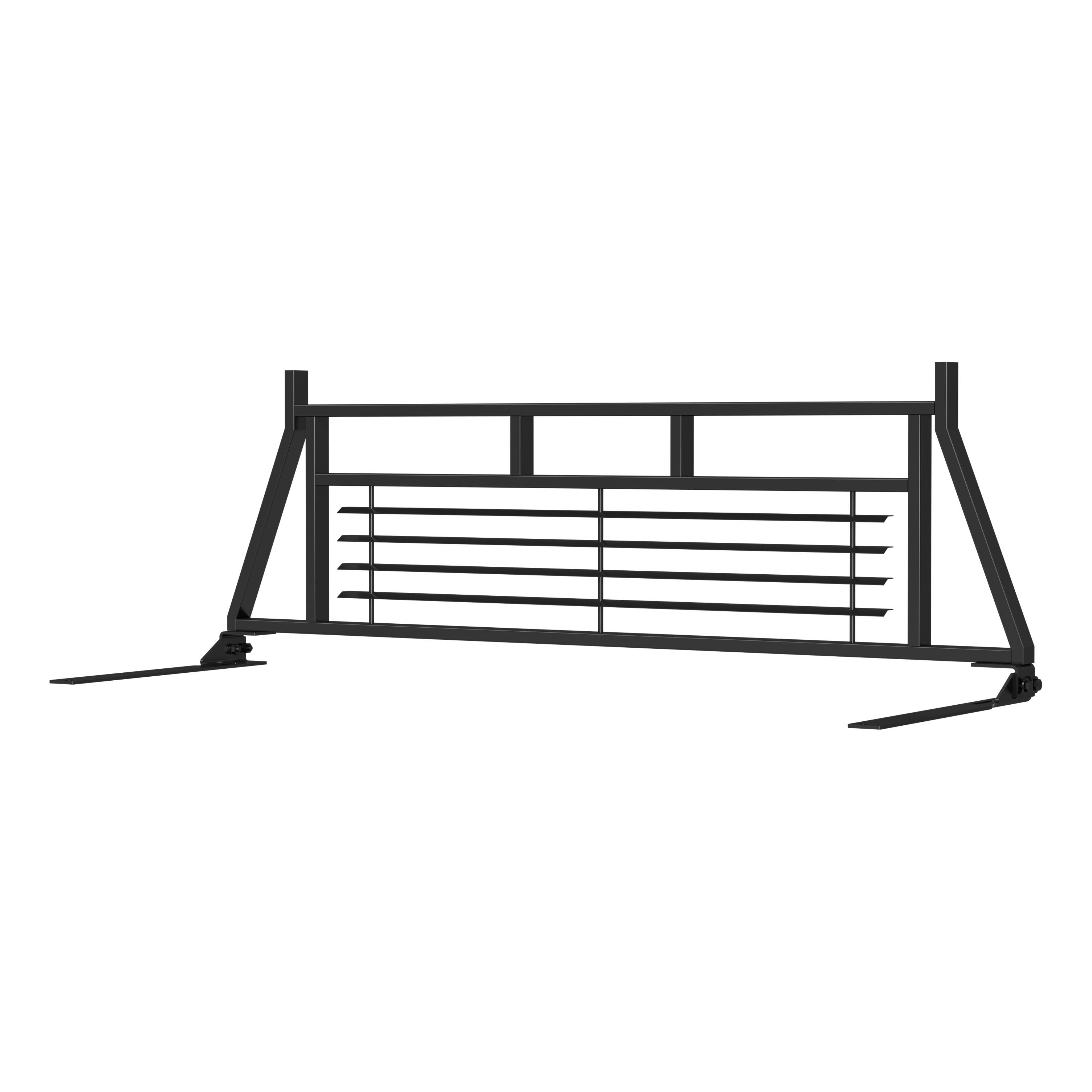 ARIES Classic Black Steel Headache Rack, 2019-2026 Chevy/GMC Silverado/Sierra 1500