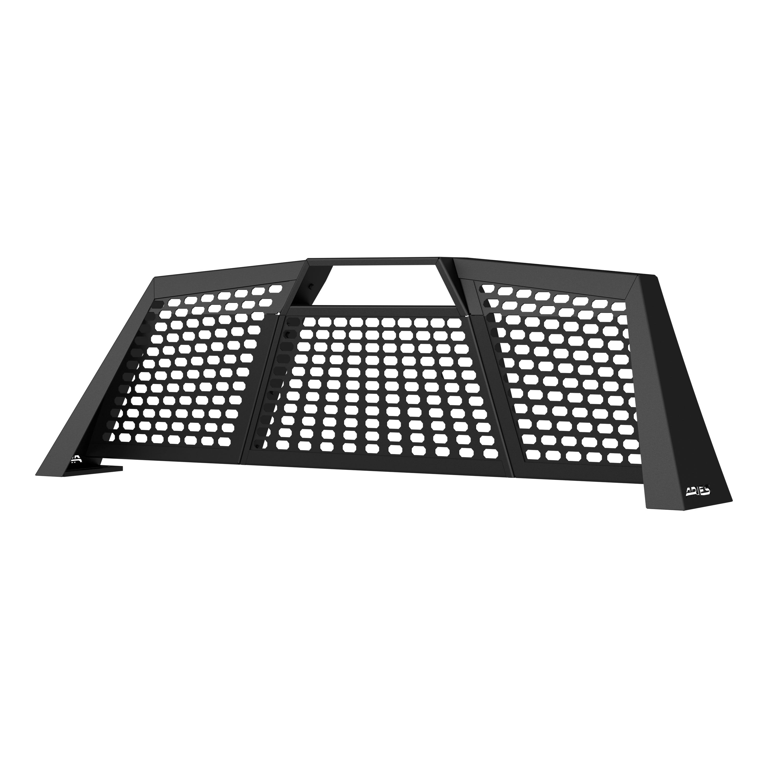 ARIES Switchback Black Aluminum Headache Rack, 2019 Chevy/GMC Silverado/Sierra 1500 LD/Limited