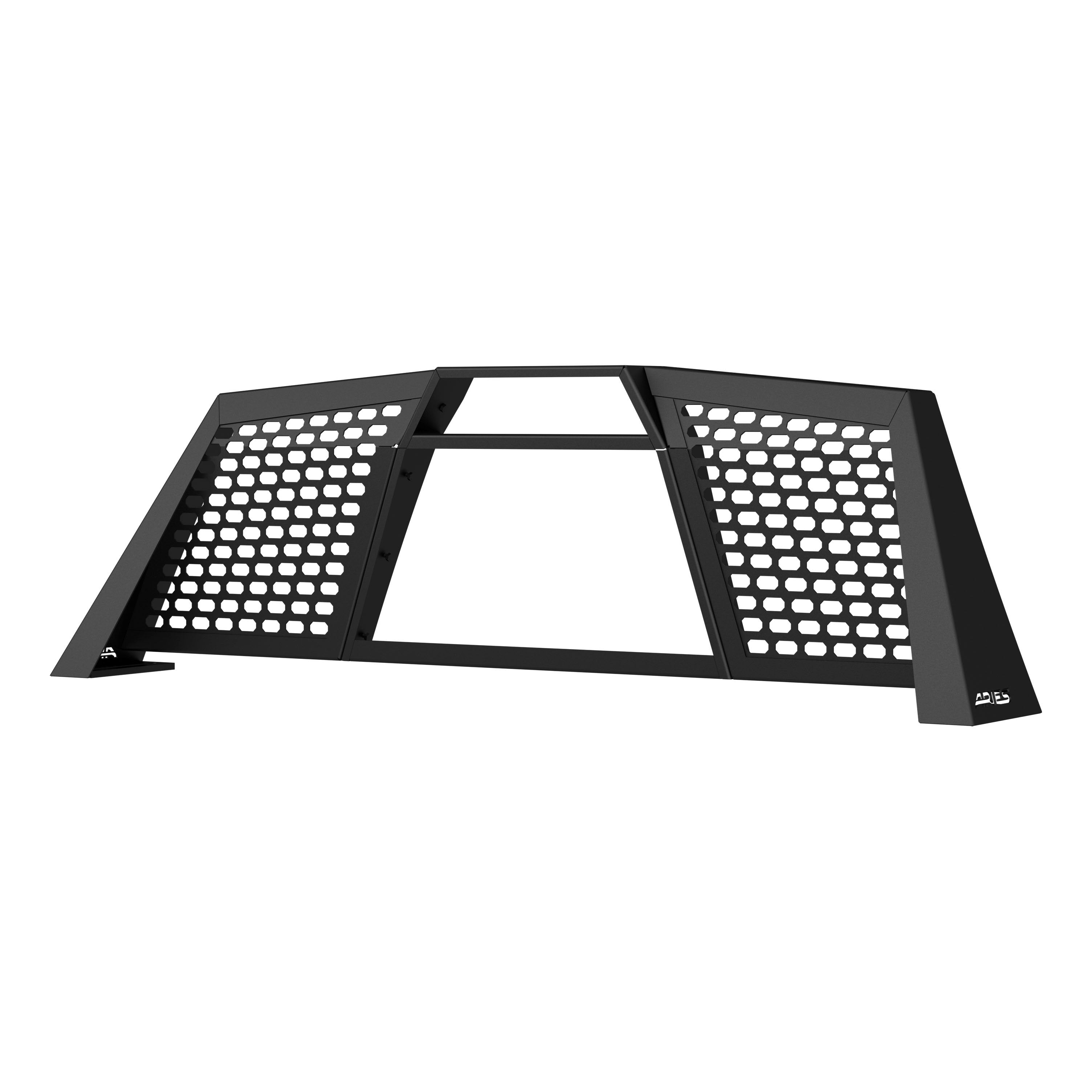 ARIES Switchback Black Aluminum Headache Rack, 2019 Chevy/GMC Silverado/Sierra 1500 LD/Limited