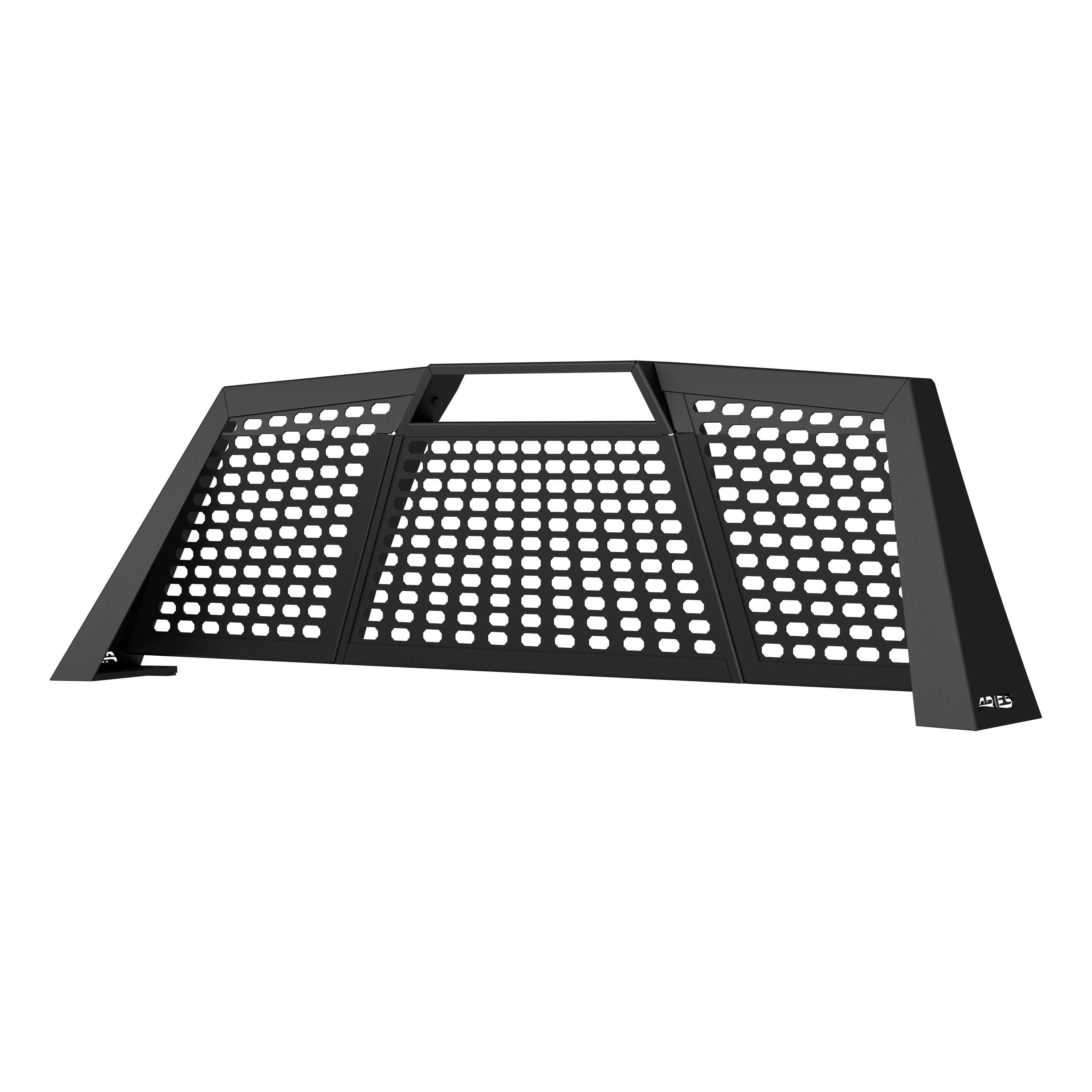 ARIES Switchback Black Aluminum Headache Rack, 2009-2026 Ford F-150, 2022-2025 Ford F-150 Lightning
