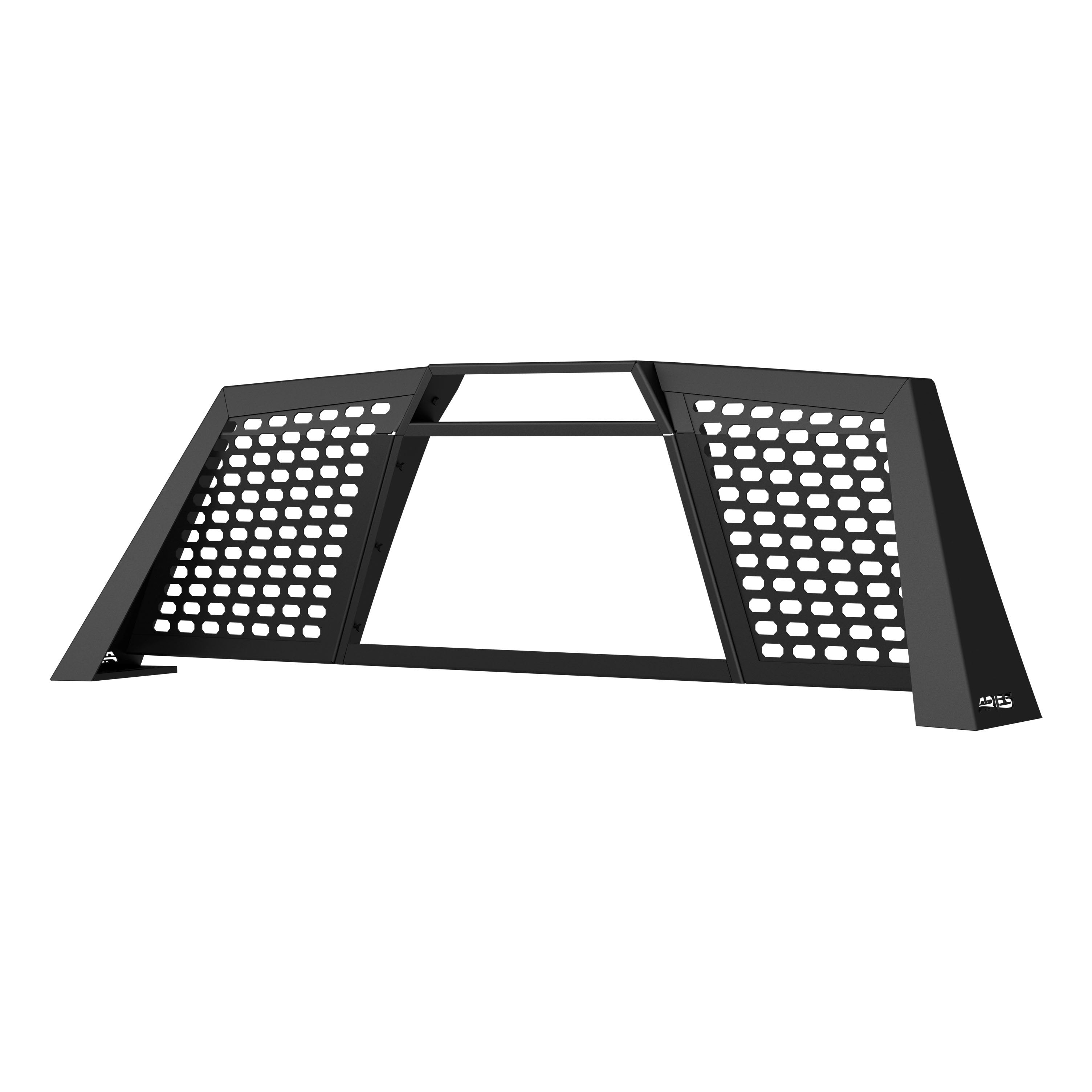 ARIES Switchback Black Aluminum Headache Rack, 2009-2026 Ford F-150, 2022-2025 Ford F-150 Lightning