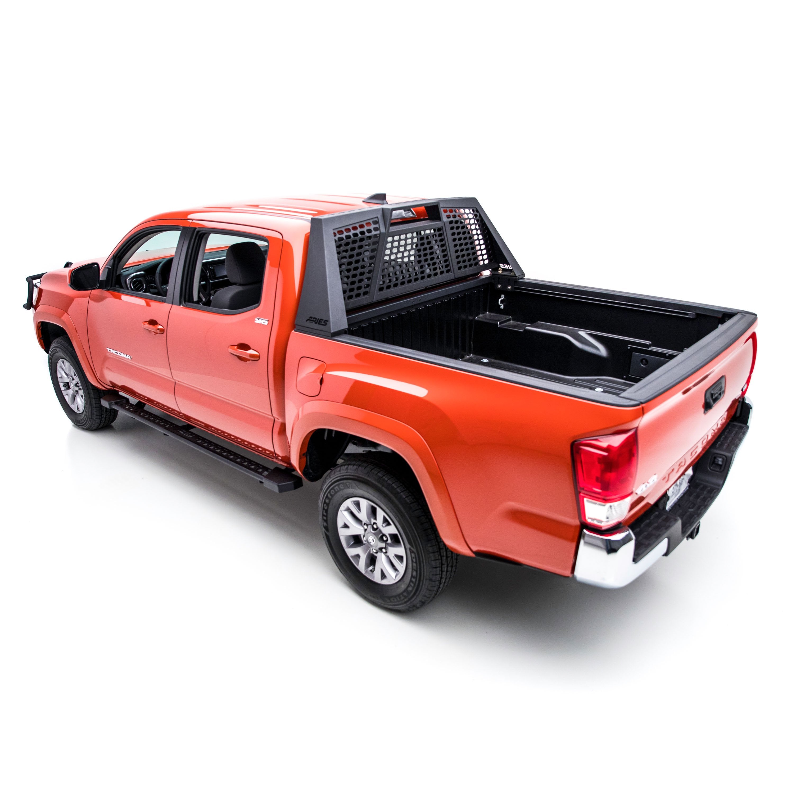 ARIES Switchback Black Aluminum Headache Rack, 2015-2023 Toyota Tacoma