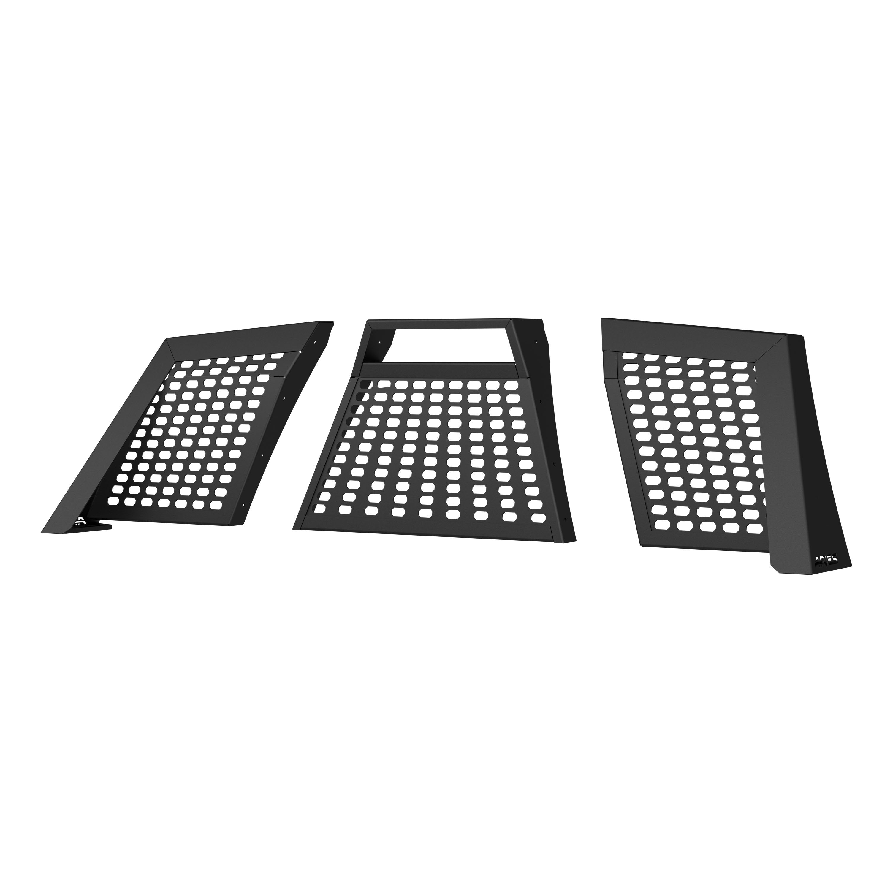 ARIES Switchback Black Aluminum Headache Rack, 2007-2021 Toyota Tundra