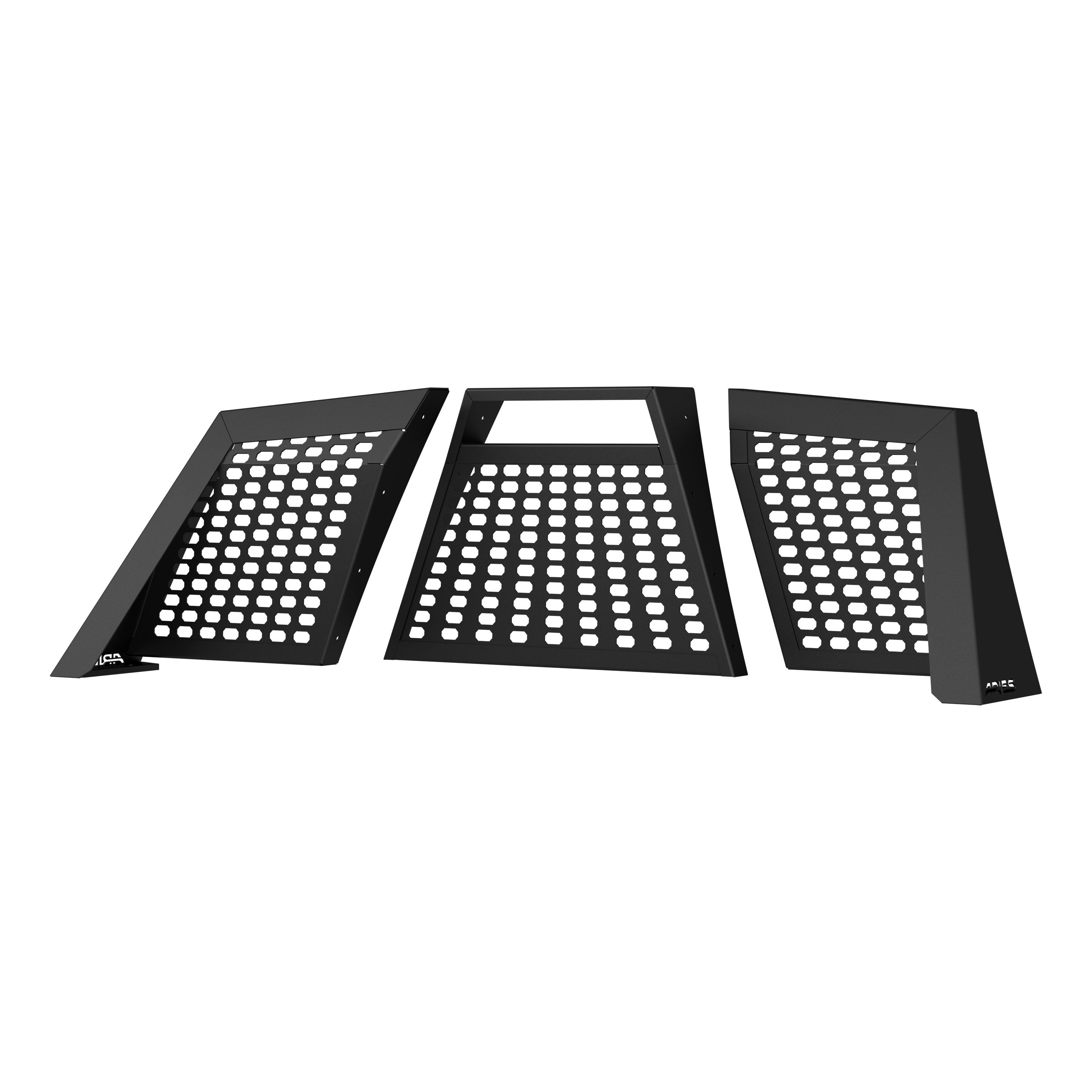 ARIES Switchback Black Aluminum Headache Rack, 2007-2021 Toyota Tundra