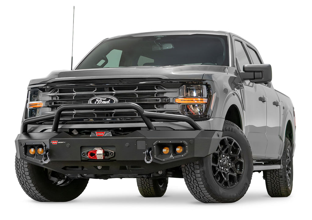Ascent Front Bumper with Prerunner Grille Guard for 24-25 Ford F-150