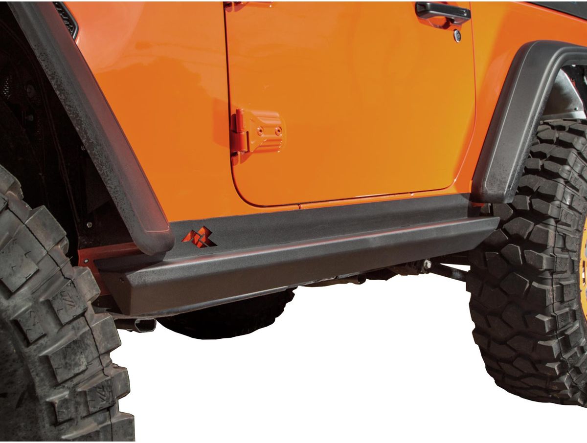 XHD Rock Sliders Steel 18-Present Jeep Wrangler Jl 2 Door Rugged Ridge