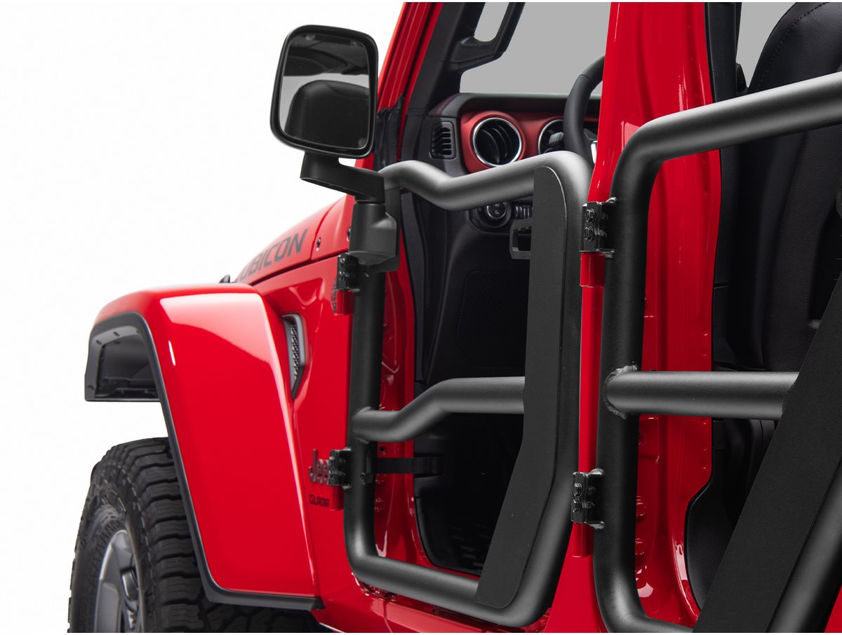 Fortis Front Tube Doors 18-Present Jeep Wrangler/Gladiator Rugged Ridge