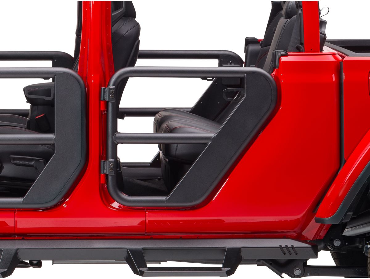 Fortis Tube Doors Rear Rugged Ridge