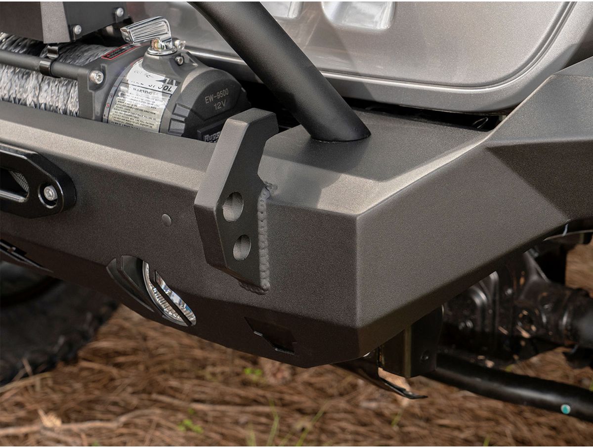 HD Bumper Full Width Front 07-18 JK 18-Present Jl 20-Present Gladiator JT Rugged Ridge