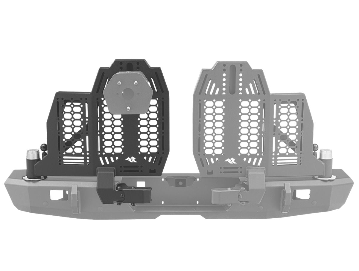 WingMate Swingout Driver Side Fits 2020-2024 Jeep Gladiator Rugged Ridge