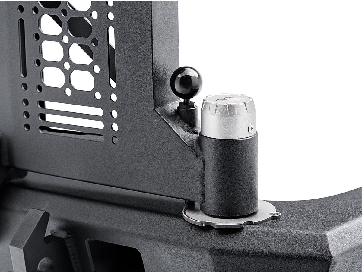 WingMate Swingout Passenger Side Fits 2020-2024 Jeep Gladiator Rugged Ridge