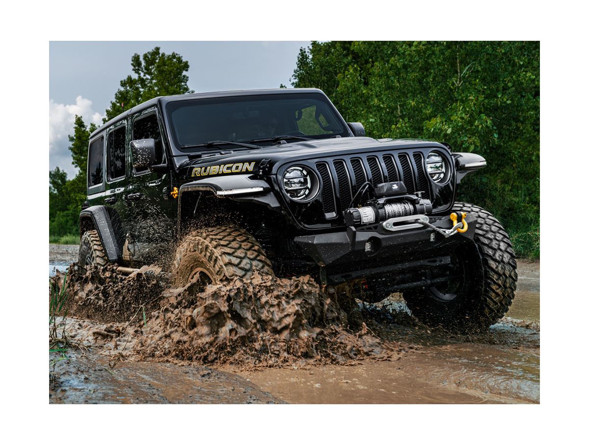 XOR Stubby Bumper Front No Skid 07-18 Wrangler JK Rugged Ridge
