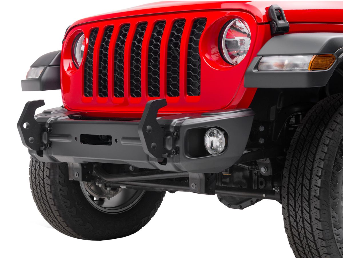 Arcus Front Bumper W/ Winch Tray & Tow Hooks 18-Present Jeep Jl/Jt Rugged Ridge