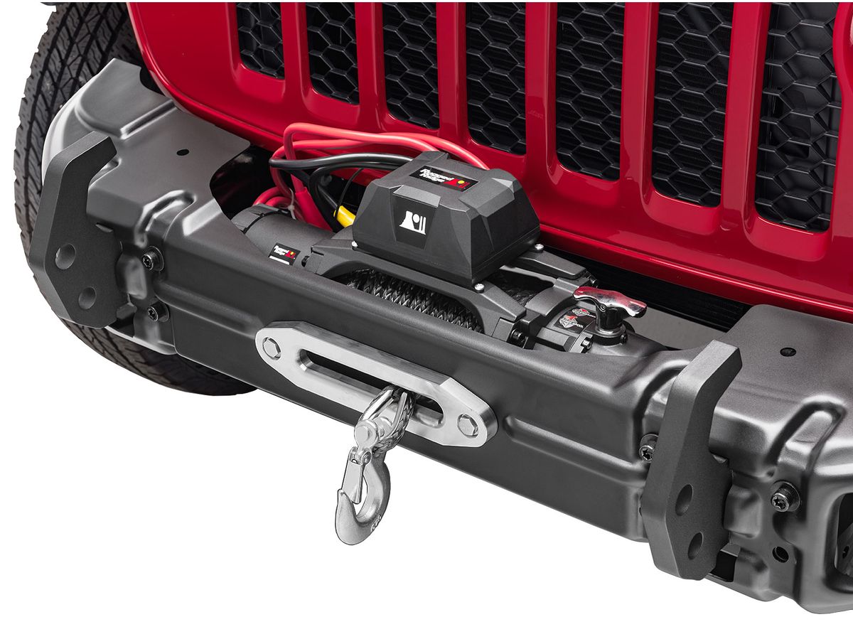 Arcus Front Bumper W/ Winch Tray & Tow Hooks 18-Present Jeep Jl/Jt Rugged Ridge