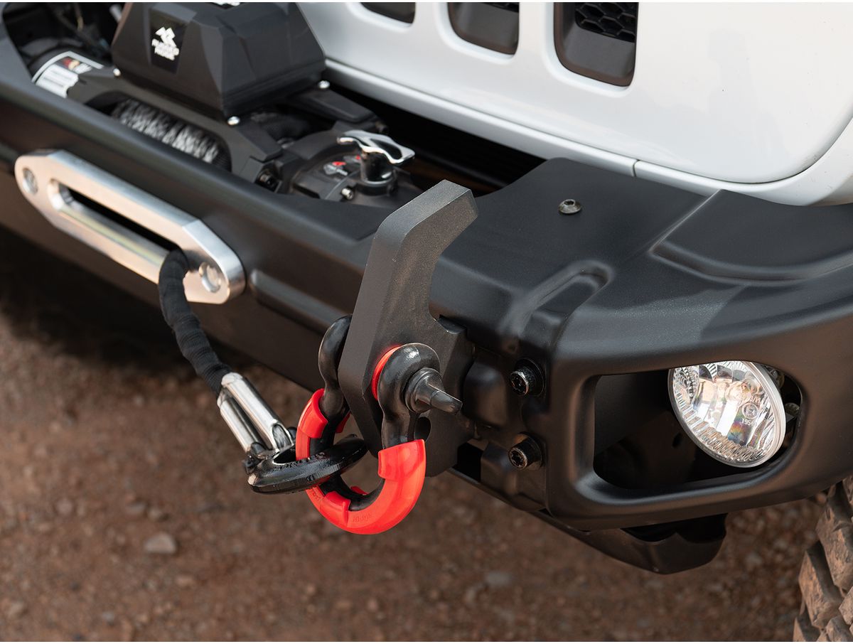 Arcus Front Bumper W/ Winch Tray & Tow Hooks 18-Present Jeep Jl/Jt Rugged Ridge