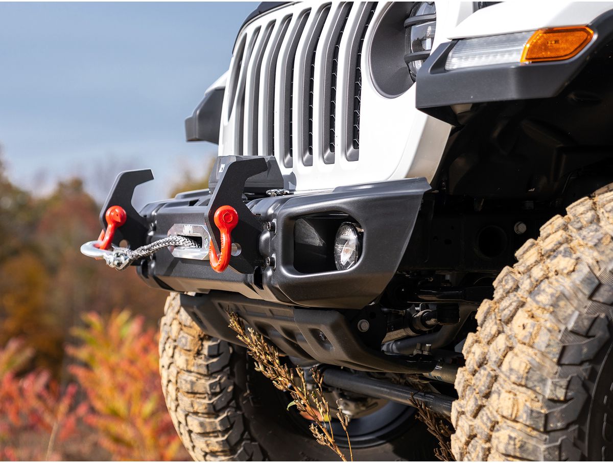 Arcus Front Bumper W/ Winch Tray & Tow Hooks 18-Present Jeep Jl/Jt Rugged Ridge