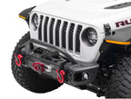 Arcus Front Bumper Tube Overrider Black 07-18 Jeep Wrangler JK Rugged Ridge