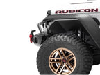 Arcus Front Bumper Tube Overrider Black 07-18 Jeep Wrangler JK Rugged Ridge