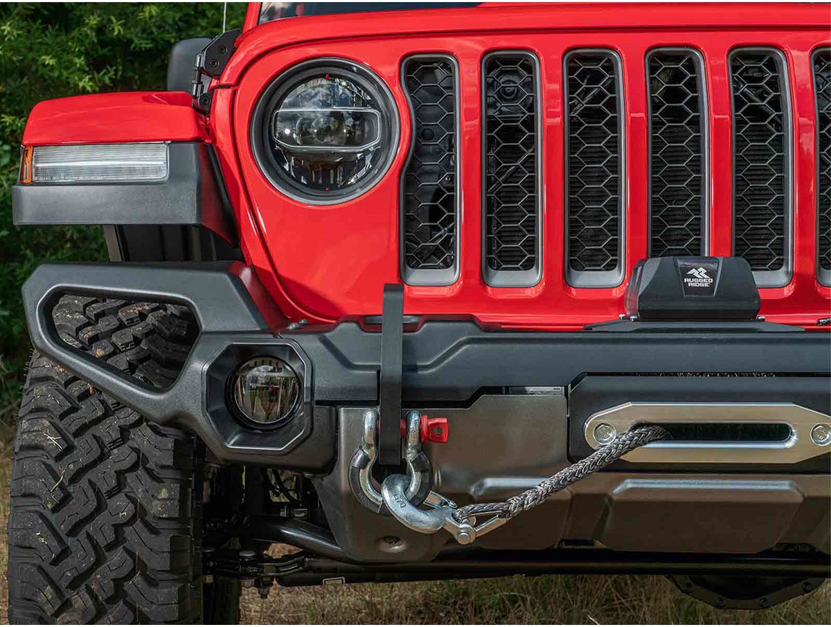 Venator Front Bumper 18-Present Jeep Wrangler Jl 20-Present Gladiator JT Rugged Ridge
