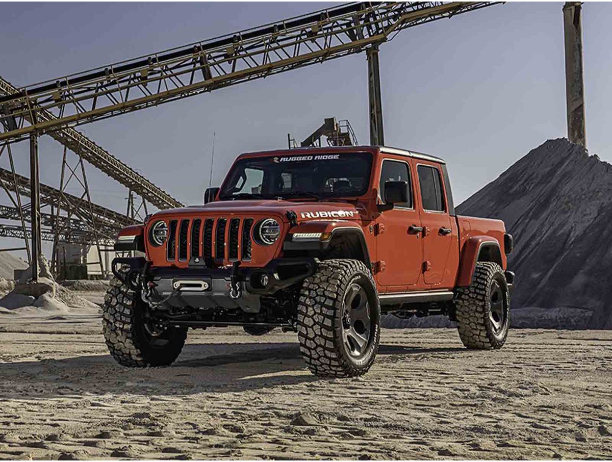 Venator Front Bumper 18-Present Jeep Wrangler Jl 20-Present Gladiator JT Rugged Ridge