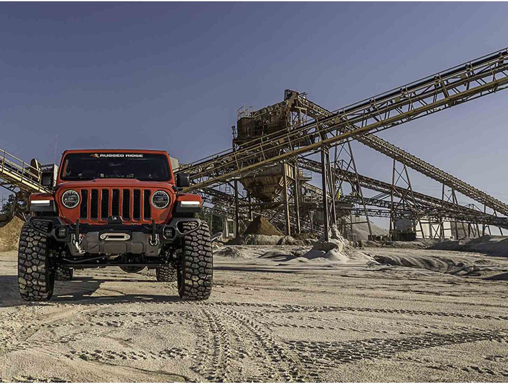 Venator Front Bumper 18-Present Jeep Wrangler Jl 20-Present Gladiator JT Rugged Ridge