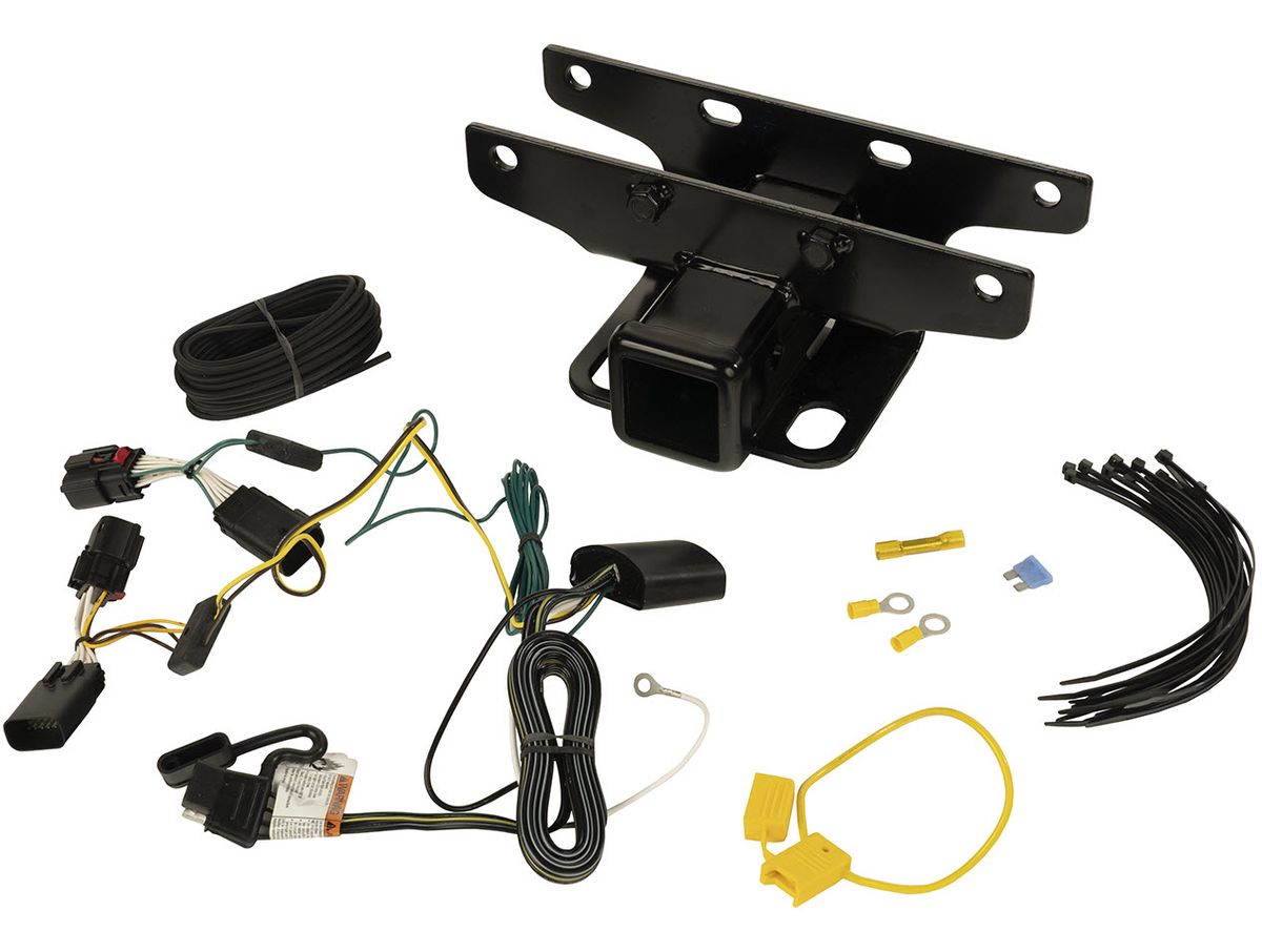 Trailer Hitch Kit Wiring Harness 18-Present Jeep Wrangler Jl Rugged Ridge