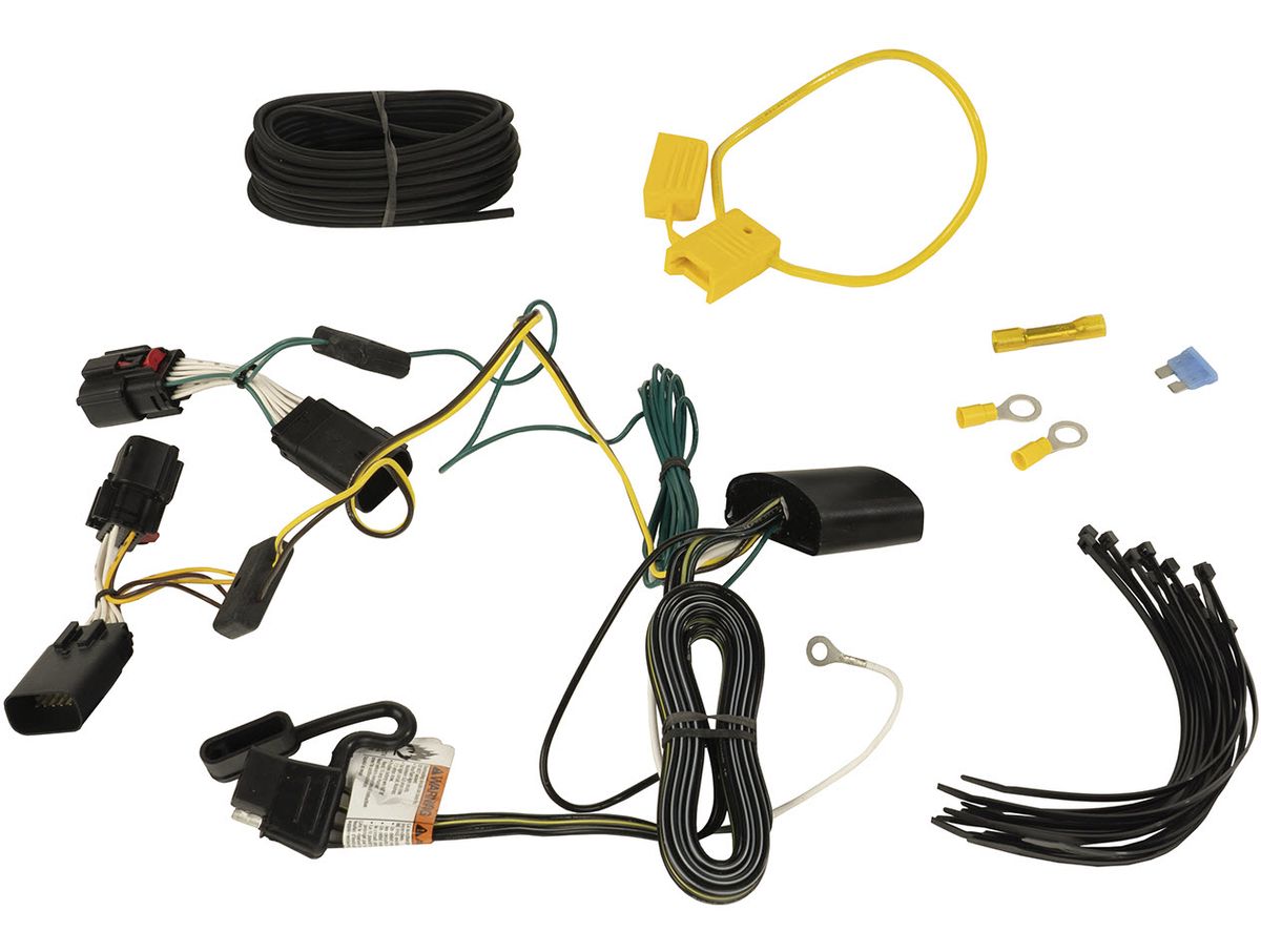 Trailer Hitch Kit Wiring Harness 18-Present Jeep Wrangler Jl Rugged Ridge