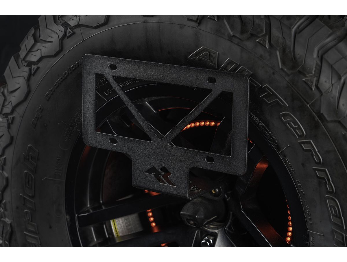 Tag Relocation Bracket Rear 18-Present Jeep Wrangler Jl Rugged Ridge