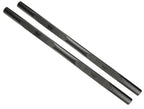 Side Step 4 Inch Oval Black 18-Present Wrangler Unlimited JLU 4 Door Rugged Ridge
