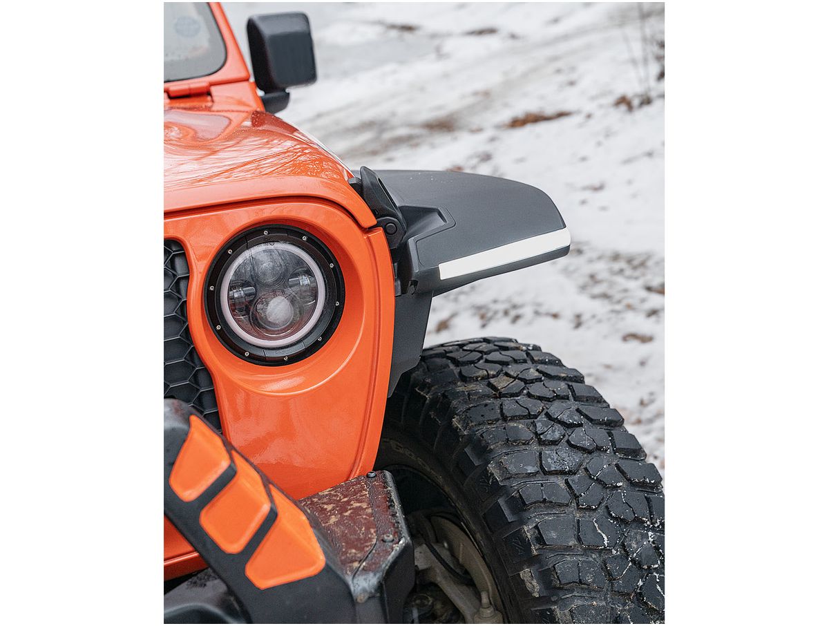 Max Terrain Fender Flare F/R Black Jeep Rugged Ridge