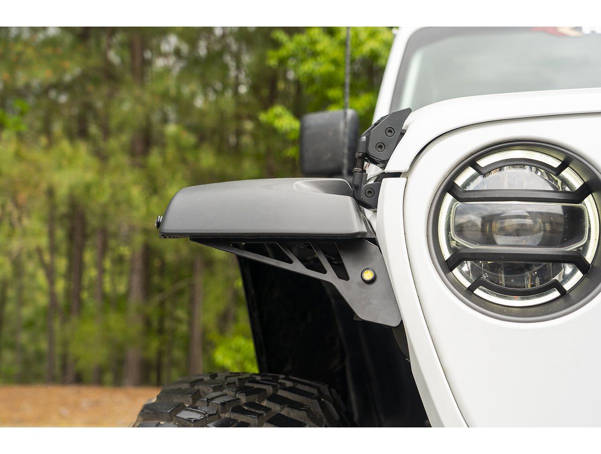 Chop Brackets Front Fender 18-Present Jeep Wrangler & Gladiator Jl/Jt Rubicon Rugged Ridge
