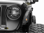 Fender Flare Delete Kit F/R Black Jeep Rugged Ridge