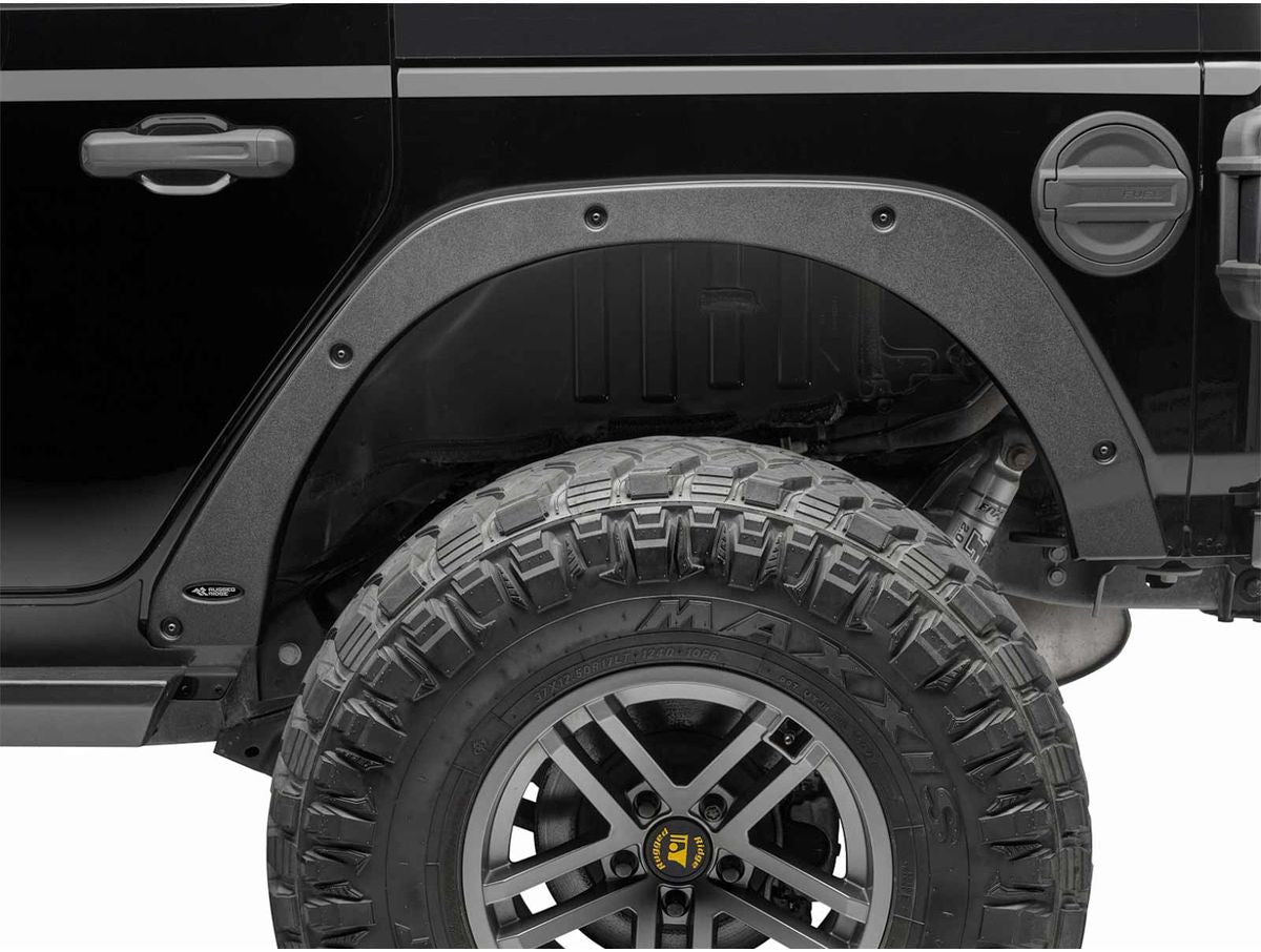 Fender Flare Delete Kit F/R Black Jeep Rugged Ridge
