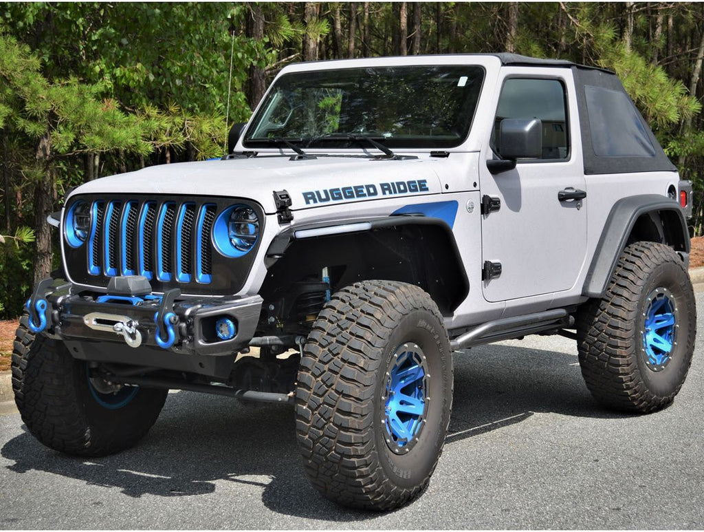 Side Decals Barbed Wire Rugged Ridge