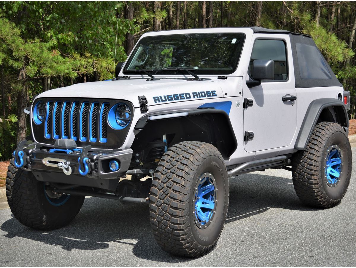 Side Decals Barbed Wire Rugged Ridge