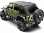 Tire Cover 30-32 Inch 07-18 Jeep Wrangler JK Rugged Ridge