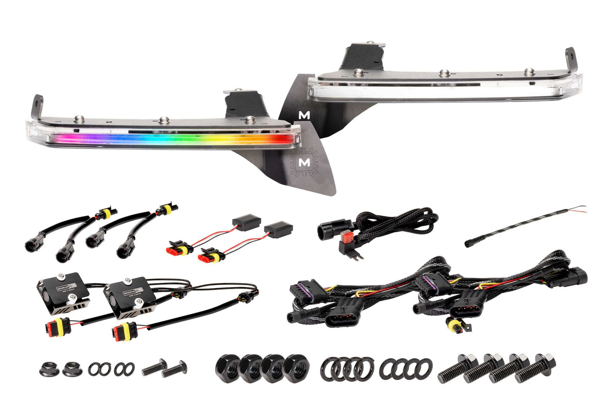 Standard Jeep JL / JT XRGB Fender Flare Chop Kit (Set)